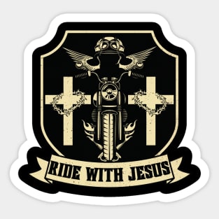 Christian Biker Sticker